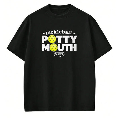 Funny Pickleball Shirt, Pickleball Lover Unisex T-Shirt/Hoodie/Sweatshirt HLT00 - Pickleball Potty Mouth Funny Player Humor T-Shirt