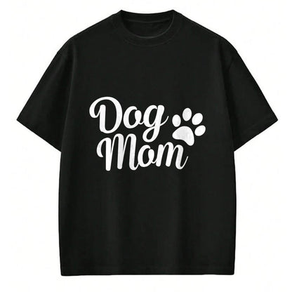 Dog Love Shirt, Dog Lover Gift T-Shirt/Hoodie/Sweatshirt HLT00 - Womens Dog Mom - Paw Print Mothers of Puppies Doggy Mama Wife Mommy V-Neck T-Shirt