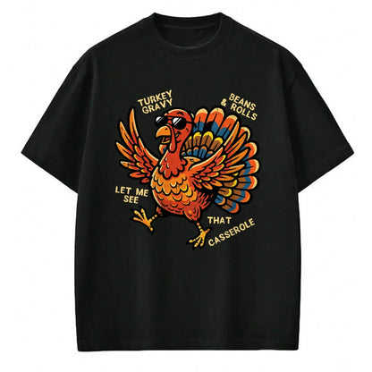 Best Thanksgiving Family Shirt , Funny Thanksgiving UnisexT-Shirt/Hoodie/Sweatshirt HLT00 - Turkey Gravy Beans and Rolls Thanksgiving Men Women Kids T-Shirt