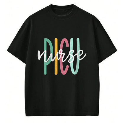 Funny Nurse Shirt, Nurse Unisex T-Shirt/Hoodie/Sweatshirt HLT00 - Cute PICU Nurse T-Shirt