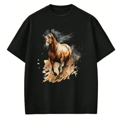 Best Horse Lover Shirt , Funny Horse UnisexT-Shirt/Hoodie/Sweatshirt HLT00 - Beautiful Horse Graphic Horse Art Print for Girls T-Shirt