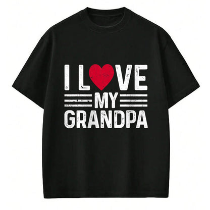 Best Grandpa Shirt, Proud Grandpa Unisex T-Shirt/Hoodie/Sweatshirt HLT00 - Kids I Love My Grandpa For Toddler, Boy, Girl, Youth, Baby T-Shirt