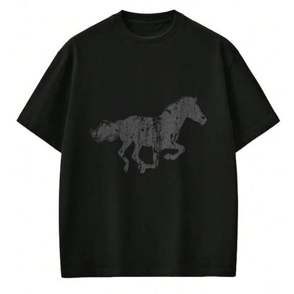 Best Horse Lover Shirt , Funny Horse UnisexT-Shirt/Hoodie/Sweatshirt HLT00 - Horse Vintage Design - Horse Print T-Shirt, Men, Black, 3X-Large