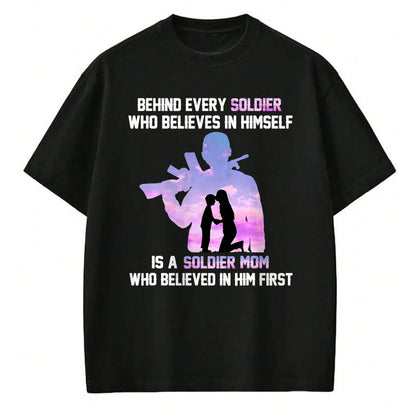 Gift for Mom Shirt, Funny Mom Unisex T-Shirt/Hoodie/Sweatshirt HLT00 - Proud Army Mom of Every Soldier Hero T-Shirt