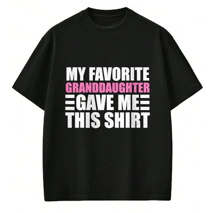 Best Grandpa Shirt, Proud Grandpa Unisex T-Shirt/Hoodie/Sweatshirt HLT00 - Funny Grandpa Art From Granddaughter For Men Grandfather T-Shirt