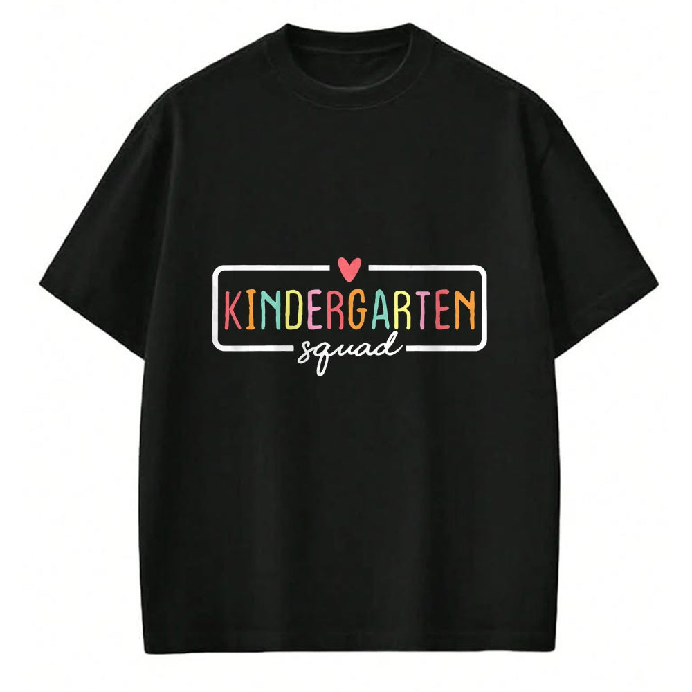 Best Student Shirt, Funny Back To School UnisexT-Shirt/Hoodie/Sweatshirt HLT00 - Kindergarten Team Crew Kinder Squad Back to School Teacher T-Shirt