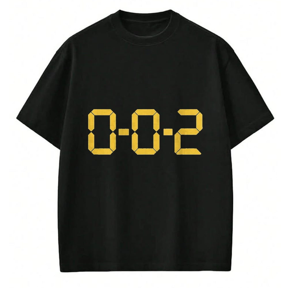 Funny Pickleball Shirt, Pickleball Lover Unisex T-Shirt/Hoodie/Sweatshirt HLT00 - 0-0-2 – Minimalist Pickleball Score T-Shirt, Men, Black, 3X-Large