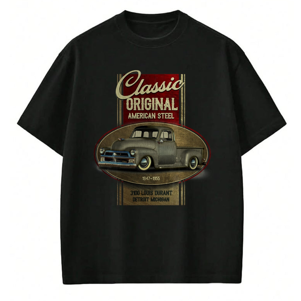 Best Thanksgiving Family Shirt , Funny Thanksgiving UnisexT-Shirt/Hoodie/Sweatshirt HLT00 - Vintage Classic Original American Old Pickup Truck 1940s Car T-Shirt