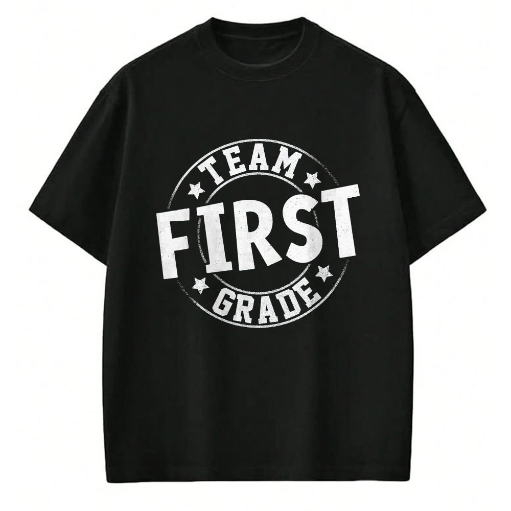 Best Student Shirt, Funny Back To School UnisexT-Shirt/Hoodie/Sweatshirt HLT00 - Team First Grade Teacher Student Back to School 1st Grade T-Shirt, Youth, Kelly Green, X-Small