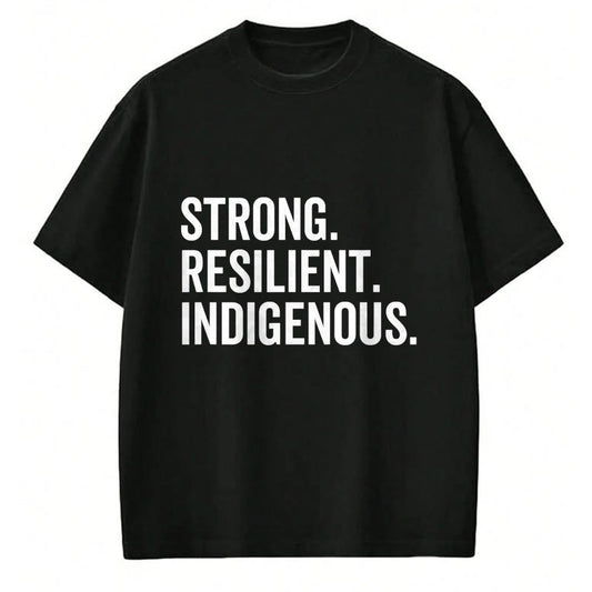 Native American T-Shirts, Vintage Native American Unisex T-Shirt/Hoodie/Sweatshirt HLT00 - Strong Resilient Indigenous Peoples_ Native Americans_ Day