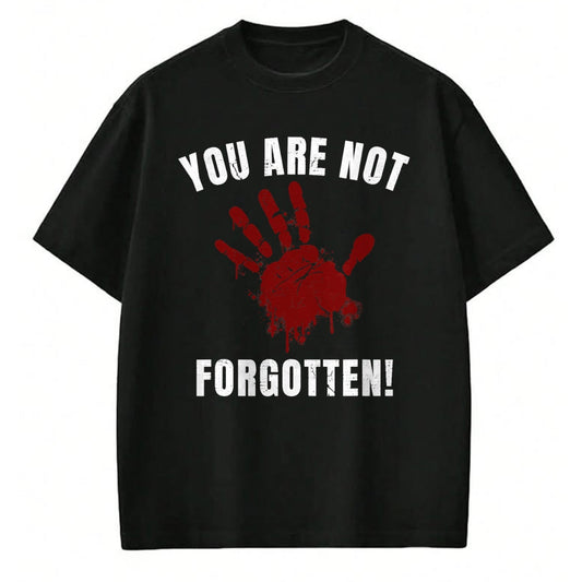 Native American T-Shirts, Vintage Native American Unisex T-Shirt/Hoodie/Sweatshirt HLT00 - You Are Not Forgotten I Native American Women MMIW Awareness