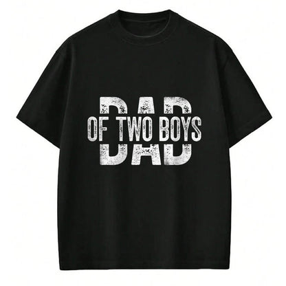 Gift for Dad Shirt, Funny Dad Unisex T-Shirt/Hoodie/Sweatshirt HLT00 – Dad of Two Boys Gifts Daddy of 2 Sons Father_s Day T-Shirt