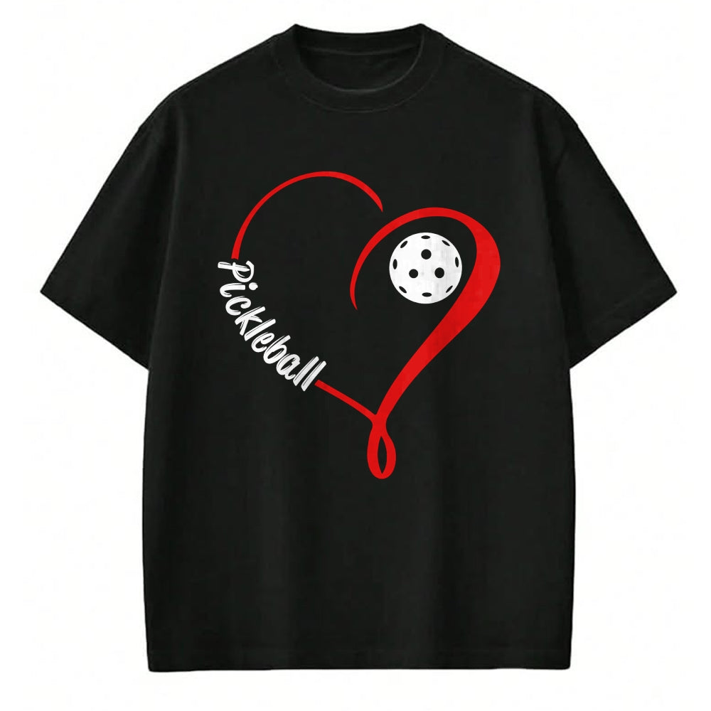 Funny Pickleball Shirt, Pickleball Lover Unisex T-Shirt/Hoodie/Sweatshirt HLT00 - Love Pickleball Long Sleeve T-Shirt