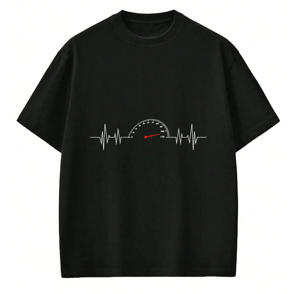 Best Mechanic Life Shirt, Funny Mechanic UnisexT-Shirt/Hoodie/Sweatshirt HLT00 - Car Speedometer Heartbeat - Car Guy Auto Mechanic T-Shirt (1)