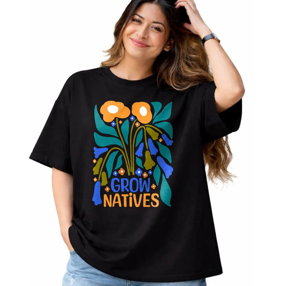 Native American T-Shirts, Vintage Native American Unisex T-Shirt/Hoodie/Sweatshirt HLT00 - Grow Natives for Gardeners Who Grow Native Plants