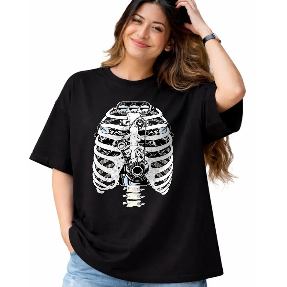 Best Mechanic Life Shirt, Funny Mechanic UnisexT-Shirt/Hoodie/Sweatshirt HLT00 - Car Mechanic Halloween Graphic Engineer Skeleton Mechanics T-Shirt, Men, Black, XX-Large