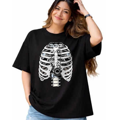 Best Mechanic Life Shirt, Funny Mechanic UnisexT-Shirt/Hoodie/Sweatshirt HLT00 - Car Mechanic Halloween Graphic Engineer Skeleton Mechanics T-Shirt, Men, Black, XX-Large