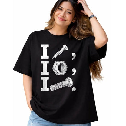 Best Mechanic Life Shirt, Funny Mechanic UnisexT-Shirt/Hoodie/Sweatshirt HLT00 - I Screw I Nut I Bolt Funny Handyman Mechanic Tool Humor Joke T-Shirt