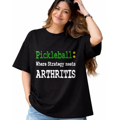 Funny Pickleball Shirt, Pickleball Lover Unisex T-Shirt/Hoodie/Sweatshirt HLT00 - Pickleball - Paddle Battle T-Shirt