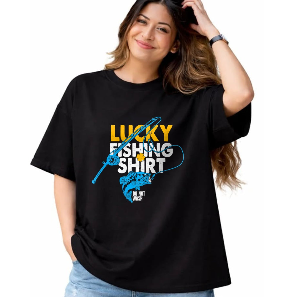 Gift for Dad Shirt, Funny Dad Unisex T-Shirt/Hoodie/Sweatshirt HLT00 – Lucky Fishing Shirt Do Not Wash For A Fisherman T-Shirt