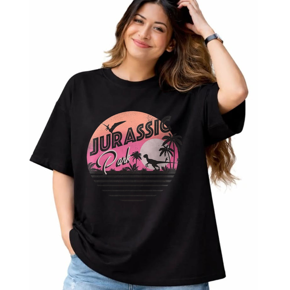 Best Dinosaur Lover Shirt, Funny Dinosaur UnisexT-Shirt/Hoodie/Sweatshirt HLT00 - Jurassic Park Retro 90_s Dinosaur Scene T-Shirt