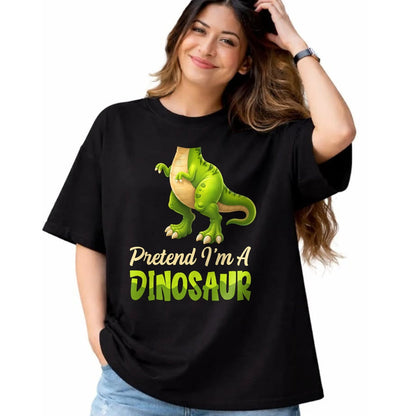 Best Dinosaur Lover Shirt, Funny Dinosaur UnisexT-Shirt/Hoodie/Sweatshirt HLT00 - Pretend I_m A Dinosaur Happy Halloween Costume Day Boys Kids T-Shirt (Copy)
