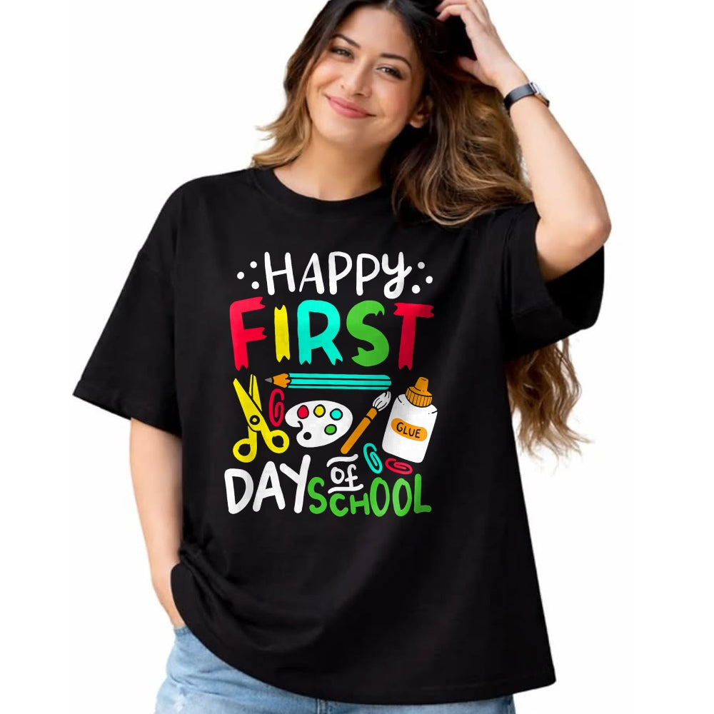 Best Student Shirt, Funny Back To School UnisexT-Shirt/Hoodie/Sweatshirt HLT00 - Happy First Day of School Teacher Back to School Student T-Shirt