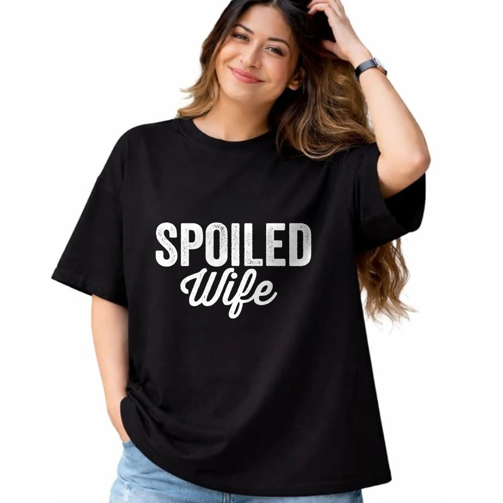 Best Wife Shirt, Wife and Husband Unisex T-Shirt/Hoodie/Sweatshirt HLT00 - Gift for wife T shirt, spoiled wife   Broke Husband Spoiled Wife Funny Matching Couples T-Shirt