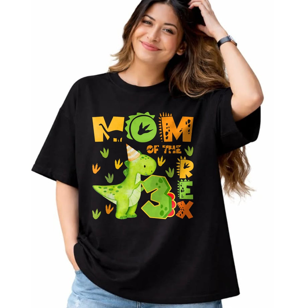Best Dinosaur Lover Shirt, Funny Dinosaur UnisexT-Shirt/Hoodie/Sweatshirt HLT00 - Mom of The Three Rex 3rd Birthday Boy Dinosaur T-Rex T-Shirt