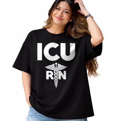 Best Doctor Shirt, Funny Doctor UnisexT-Shirt/Hoodie/Sweatshirt HLT00 - ICU Registered Nurse Intensive Care Unit RN Staff Shirt T-Shirt, Men, Black, 3X-Large