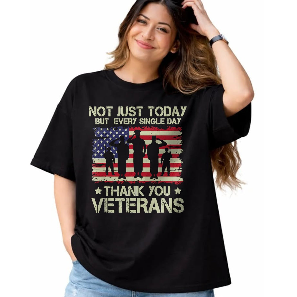 Proud Veteran Shirt, Funny Veteran UnisexT-Shirt/Hoodie/Sweatshirt HLT00 - Honoring All Who Served Thank You Veterans American Flag Men T-Shirt