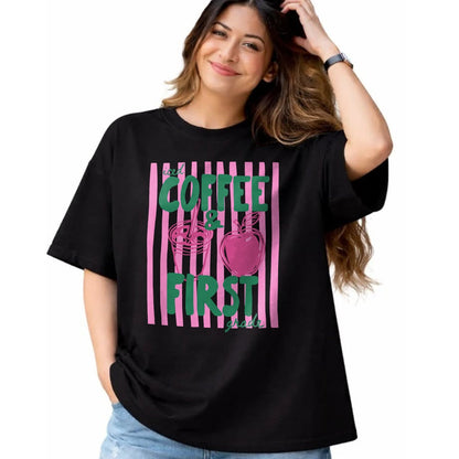 Best Student Shirt, Funny Back To School UnisexT-Shirt/Hoodie/Sweatshirt HLT00 - First Grade Teacher Iced Coffee First Grade Back to School T-Shirt