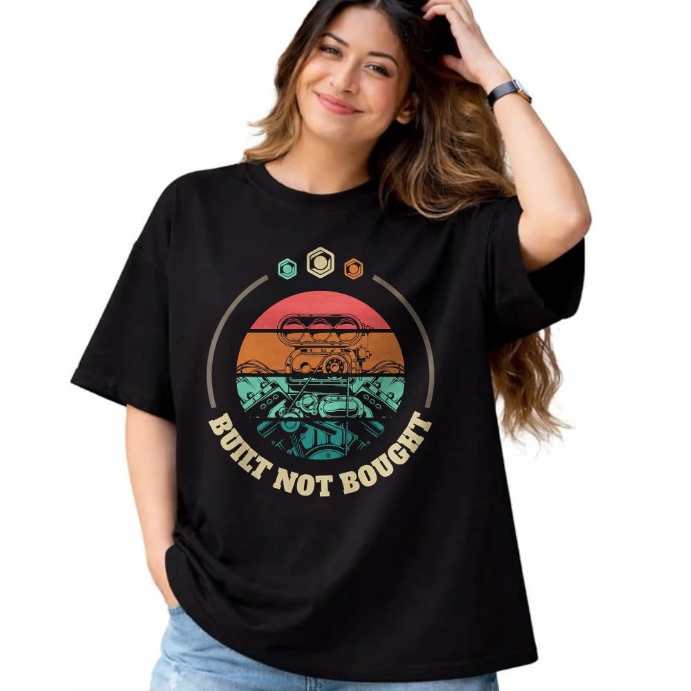 Best Mechanic Life Shirt, Funny Mechanic UnisexT-Shirt/Hoodie/Sweatshirt HLT00 - Built Not Bought Mechanic and Engineer T-Shirt