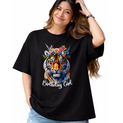 Cat Love Shirt, Funny Cat Lover Gift UnisexT-Shirt/Hoodie/Sweatshirt HLT00 - Tiger Birthday Girl Cute Zoo Themed Party Outfit Safari 6-12 T-Shirt
