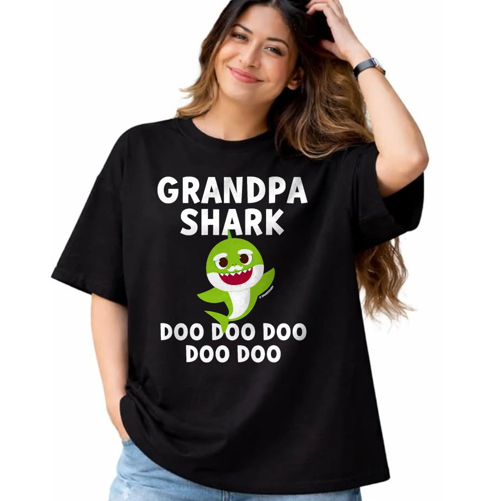 Best Grandpa Shirt, Proud Grandpa Unisex T-Shirt/Hoodie/Sweatshirt HLT00 - Pinkfong Grandpa Shark Official T-shirt T-Shirt