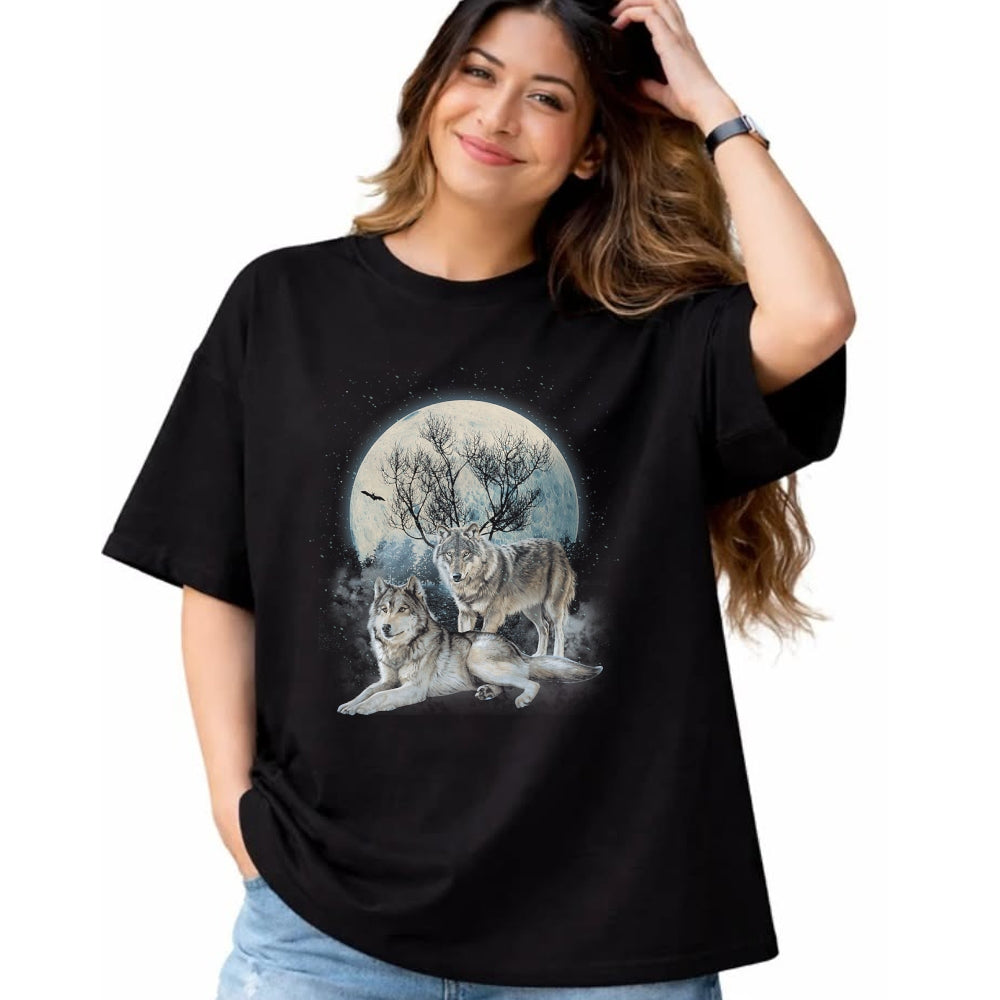 Native American T-Shirts, Vintage Native American Unisex T-Shirt/Hoodie/Sweatshirt HLT00 - The Mountain Wolf Native American Wolf Wolves Lover
