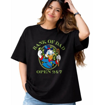 Gift for Dad Shirt, Funny Dad Unisex T-Shirt/Hoodie/Sweatshirt HLT00 – Disney DuckTales Bank of Dad T-Shirt