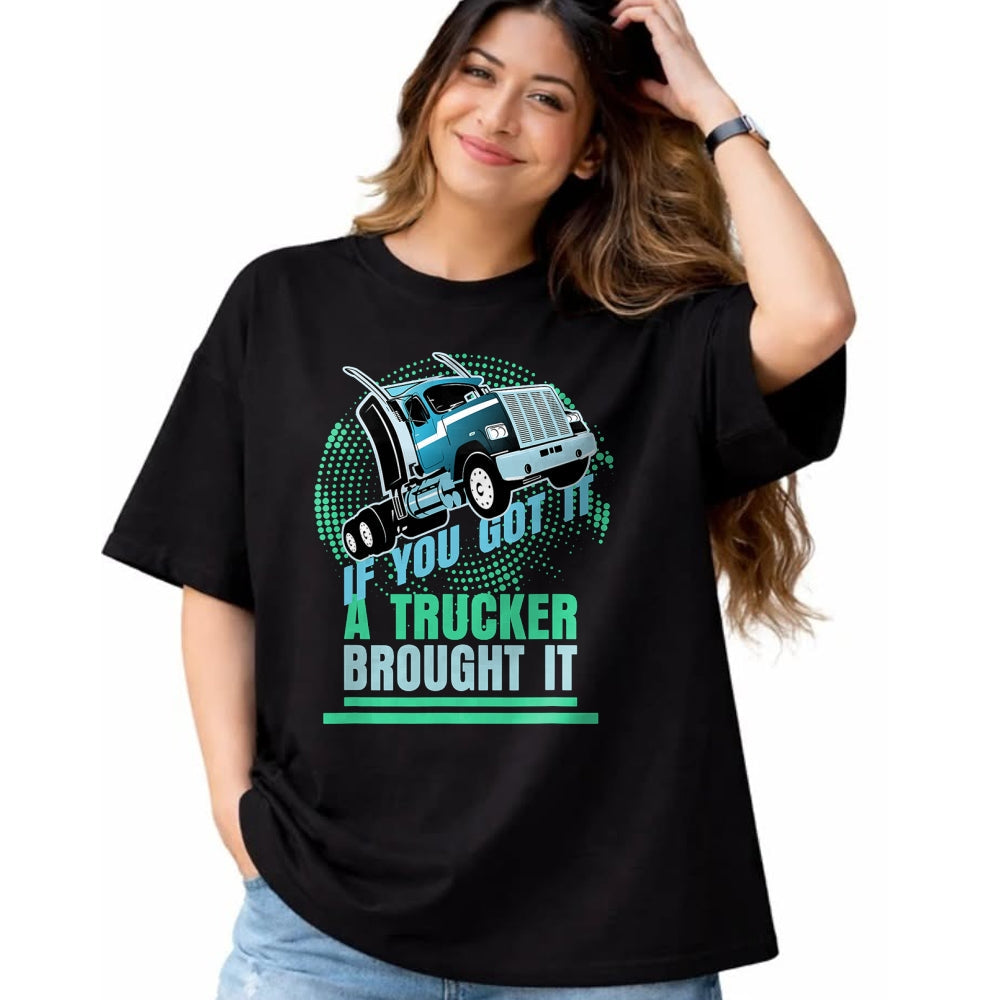 Best Truck Driver Life Shirt, Funny Trucker UnisexT-Shirt/Hoodie/Sweatshirt HLT00 - Truck Driver  Funny Trucker Souvenir for Truck Drivers T-Shirt