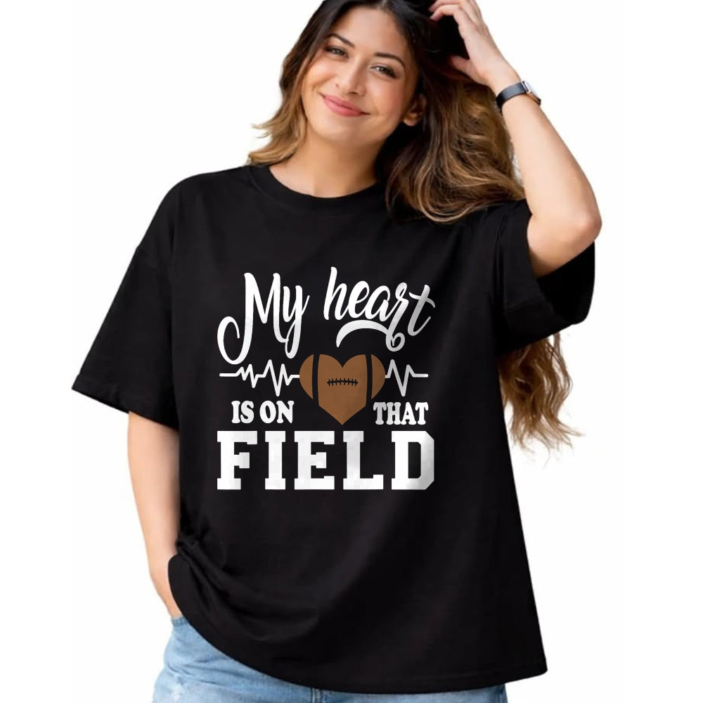 Gift for Mom Shirt, Funny Mom Unisex T-Shirt/Hoodie/Sweatshirt HLT00 - Football Mom Proud Mom Loud Mom Number 21 Twenty One Cheer T-Shirt