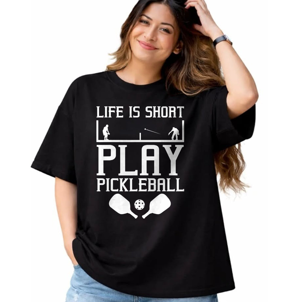 Funny Pickleball Shirt, Pickleball Lover Unisex T-Shirt/Hoodie/Sweatshirt HLT00 - Pickleball Art For Men Women Pickle Ball Player Pickleball T-Shirt