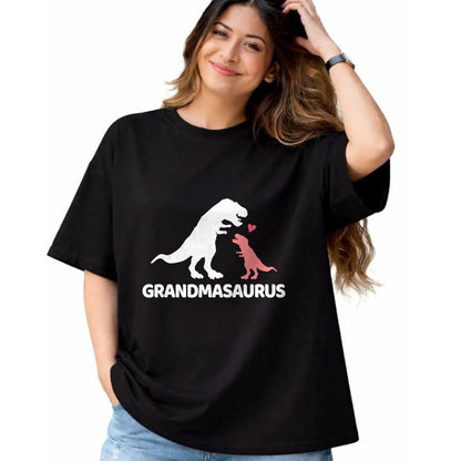Best Grandma Shirt, Proud Grandma Unisex T-Shirt/Hoodie/Sweatshirt HLT00 - Grandmasaurus grandma dinosaur T-Shirt (1)