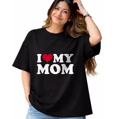 Gift for Mom Shirt, Funny Mom Unisex T-Shirt/Hoodie/Sweatshirt HLT00 - I love my mom T-Shirt