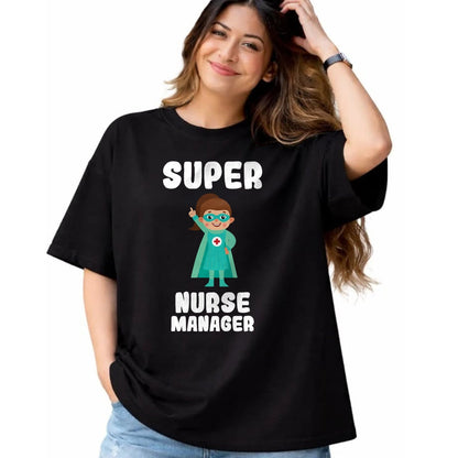 Funny Nurse Shirt, Nurse Unisex T-Shirt/Hoodie/Sweatshirt HLT00 - Super Nurse Manager Funny Cute Women Nurses Shirt T-Shirt