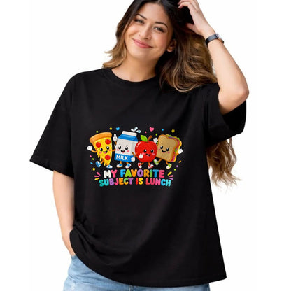 Best Student Shirt, Funny Back To School UnisexT-Shirt/Hoodie/Sweatshirt HLT00 - Back to School Funny My Favorite Subject is Lunch Students T-Shirt