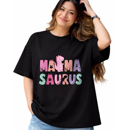 Best Dinosaur Lover Shirt, Funny Dinosaur UnisexT-Shirt/Hoodie/Sweatshirt HLT00 - Mama Saurus Mom Dinosaur Three Rex Birthday Boy Girl T-Shirt