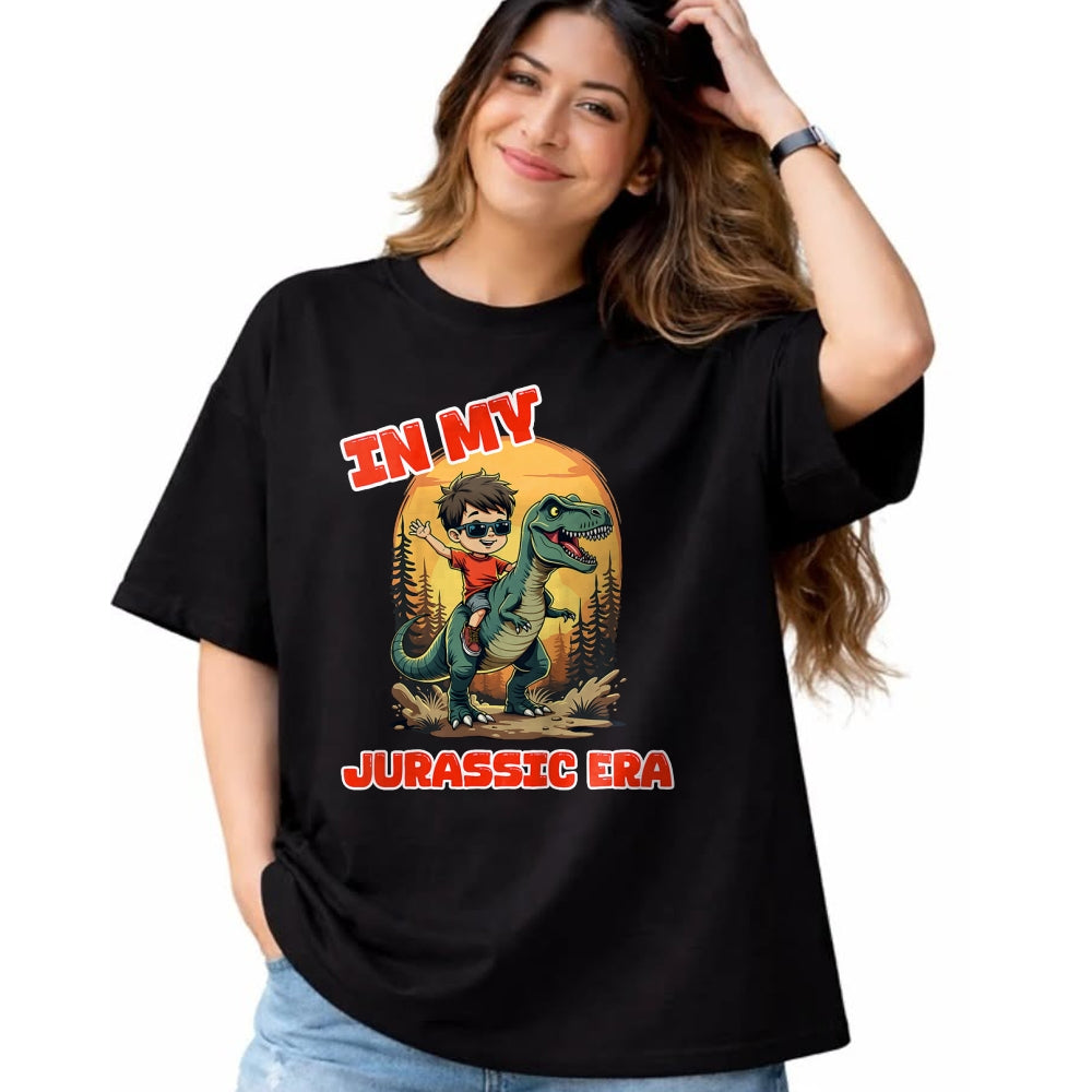 Best Dinosaur Lover Shirt, Funny Dinosaur UnisexT-Shirt/Hoodie/Sweatshirt HLT00 - Kids In My Jurassic Era Boys Dinosaur Kids Birthday T-Rex T-Shirt