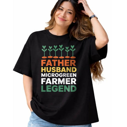 Best Farmer Life Shirt, Funny Farmer UnisexT-Shirt/Hoodie/Sweatshirt HLT00 - Father Husband Farmer Dad Plant Gardening Microgreens T-Shirt