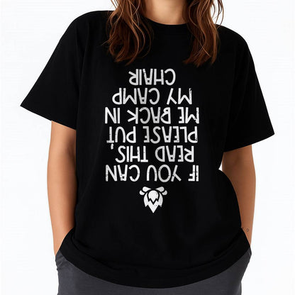 Camping If You Can Read This - Funny Camping T-Shirt