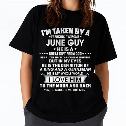 JUNE - IN MY EYES HE IS THE DEFINITION OF A KING AND A GENTLEMAN -FROM HUSBAND - NINA06 (SKU26T-01301-06)