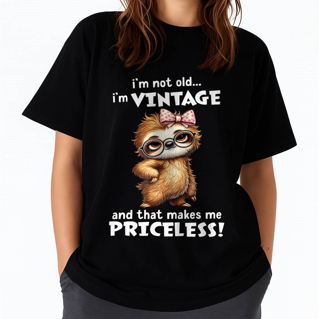 I'M NOT OLD I'M VINTAGE AND THAT MAKES ME PRICELESS - FMA - NINA00 (SKU2604-92-00)